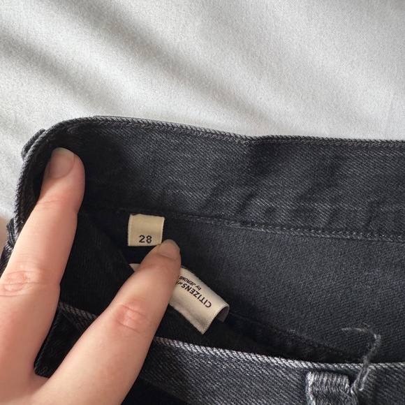 Citizens of Humanity Liya Jeans in Black Size 28 - Picture 4 of 6